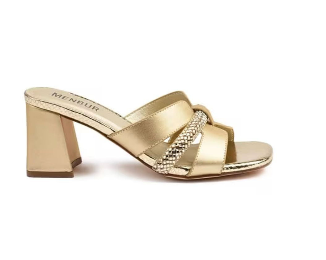 SANDALI DONNA “MENBUR” 25184 PRIMAVERA/ESTATE 2025 ORO