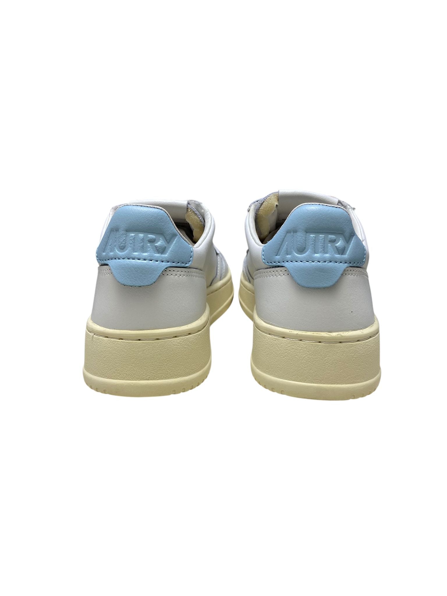 SNEAKERS DONNA “AUTRY” MEDALIST AULW LL64 PELLE BIANCO/CELESTE