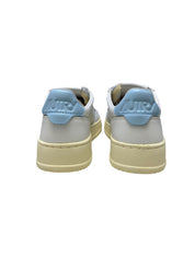 SNEAKERS DONNA “AUTRY” MEDALIST AULW LL64 PELLE BIANCO/CELESTE
