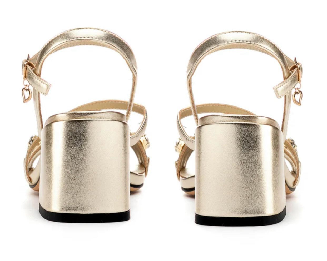 SANDALI DONNA “BRACCIALINI” BB54 PRIMAVERA ESTATE 2025 LAMINATO ORO