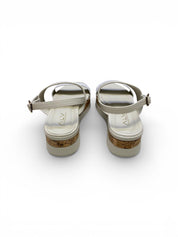 Sandali Zeppa Donna“ALV BY ALVIERO MARTINI” ALVSDO152 Passport Bianco/Avorio