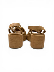 Sandali Zeppa DONNA “ALTRA OFFICINA” AO1404X Nappa Grano/Cuoio