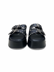 Sandali Donna "JANET & JANET" J-122 IVETTE Vera Pelle Nero