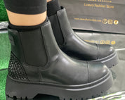 Tronchetto Beatles Donna “RoccoBarocco” RBRSD010901 Collezione Autunno/Inverno 24/2025 – Nero