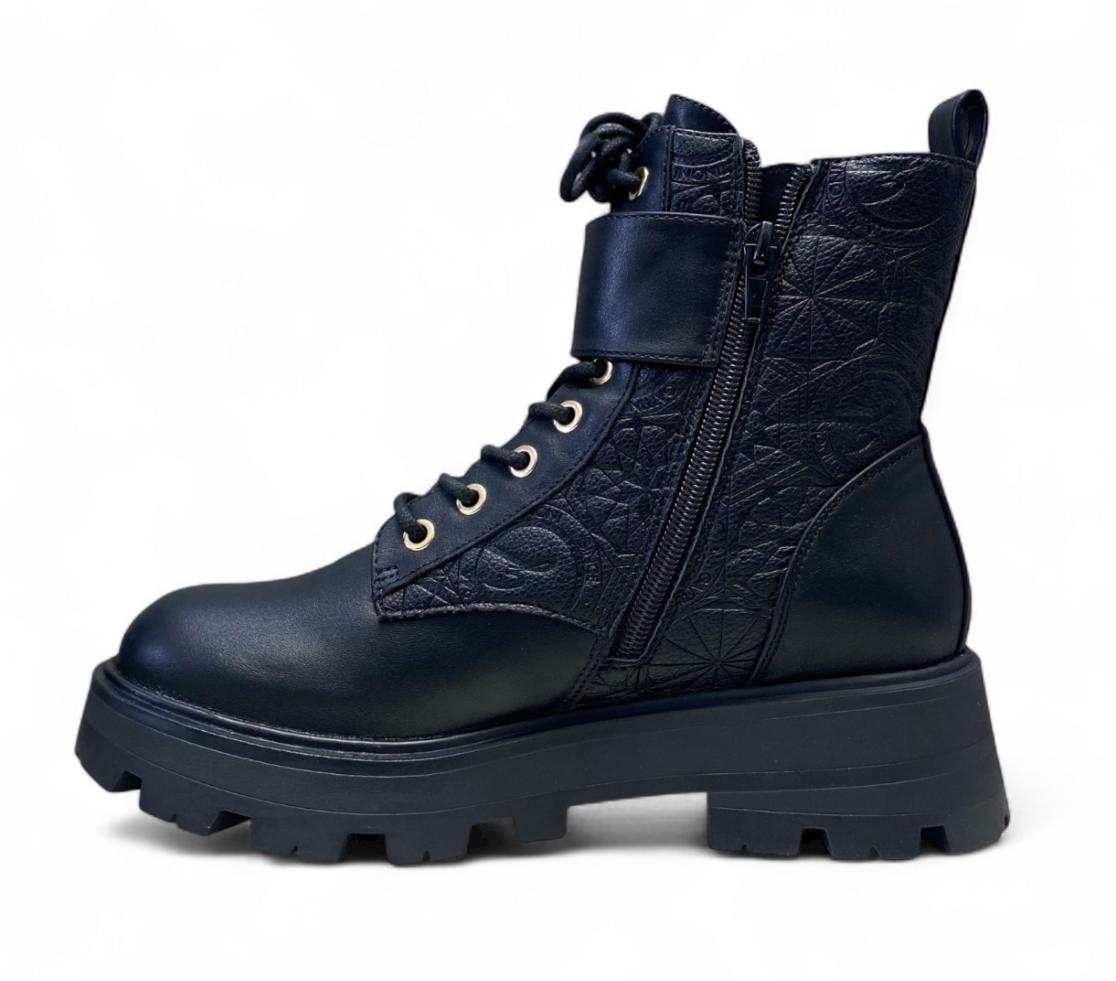 Anfibi Donna “GATTINONI ROMA ”  Leroy WFR000 Nero