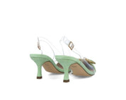 DECOLLETE’ APERTA DONNA “MENBUR” 23847 VERDE PRIMAVERA/ESTATE 2025