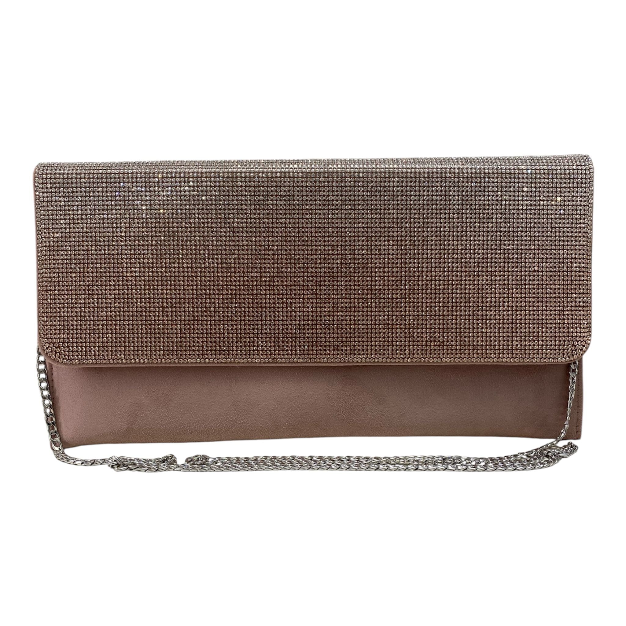 BORSA DONNA “MENBUR” Clutch 85578 0097 STRASS ROSA