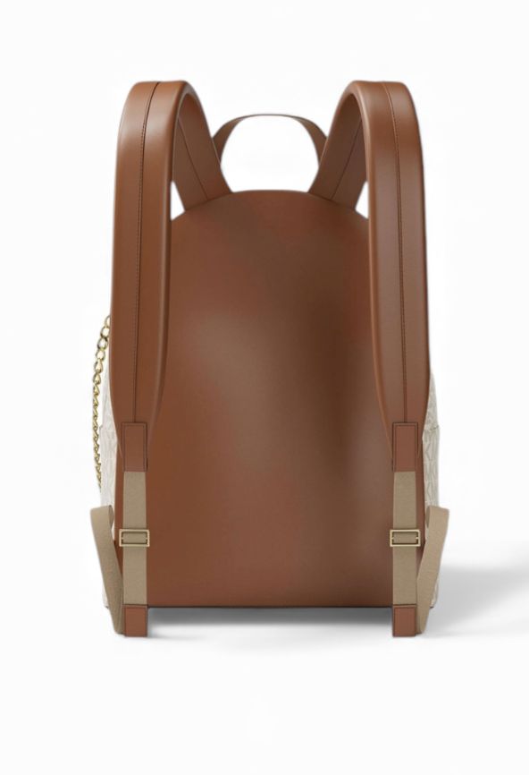 Borsa Zaino Donna “MICHAEL KORS” SLATER ZIP Medium Backpack 35F5GO4B2B Vanilla