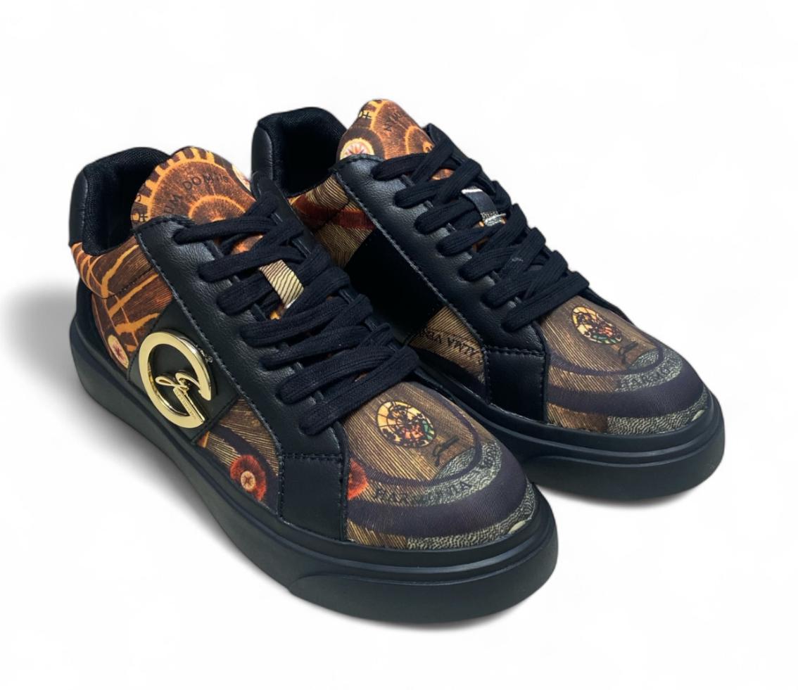 Sneakers Donna "GATTINONI CIRCUS" Marhta 26 Pelle Nero