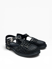 SANDALI DONNA “CULT” CLW442800 SABBATH WEAV  PELLE NERO