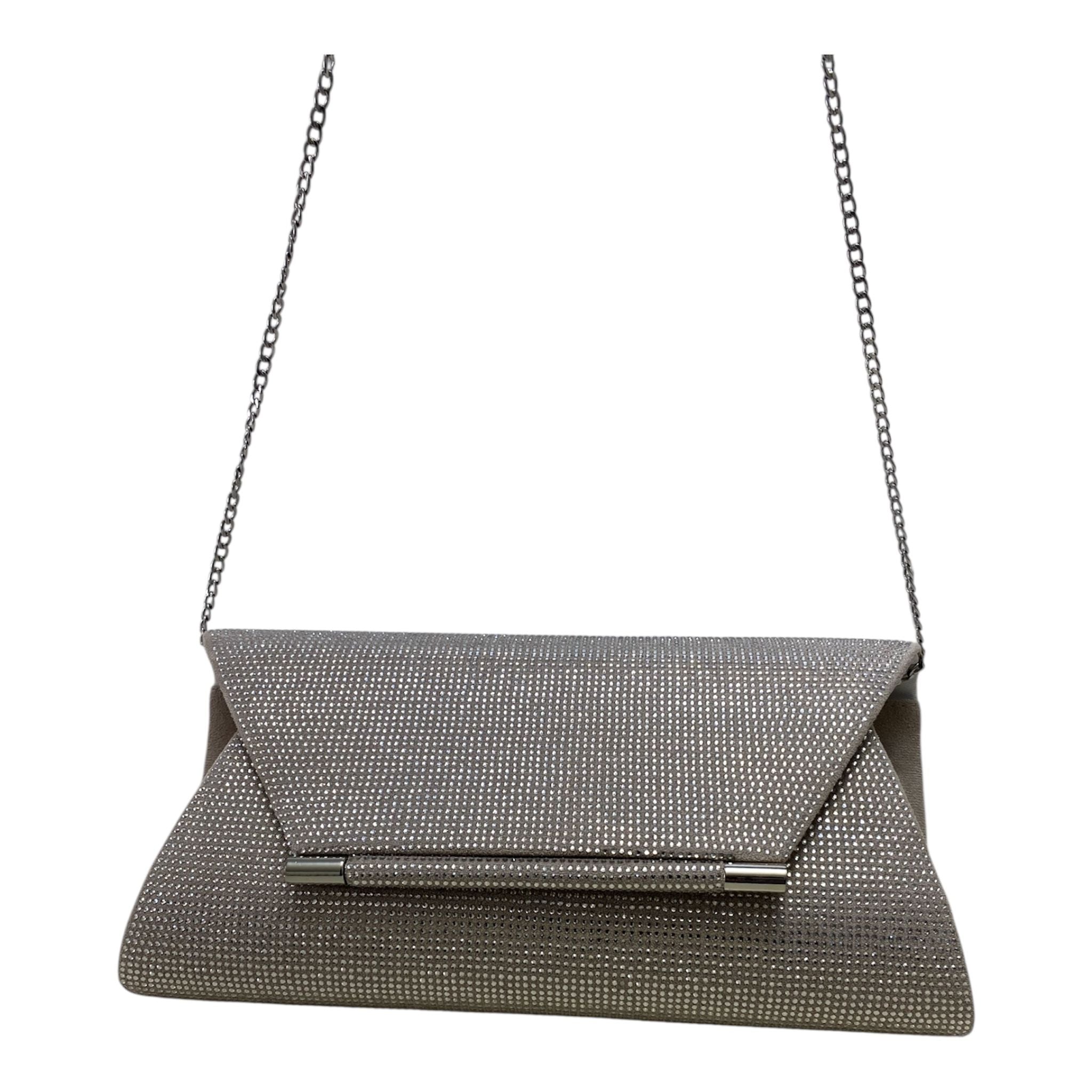 BORSA DONNA “MENBUR” Clutch 85883 0087 STRASS  CHAMPAGNE