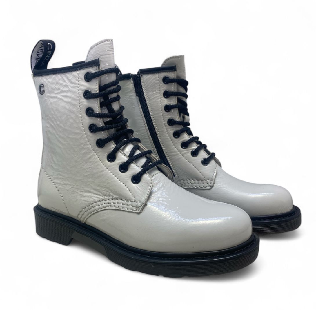 Anfibi Donna “Cinzia Soft ” IV14108-K 003 Pelle Avorio