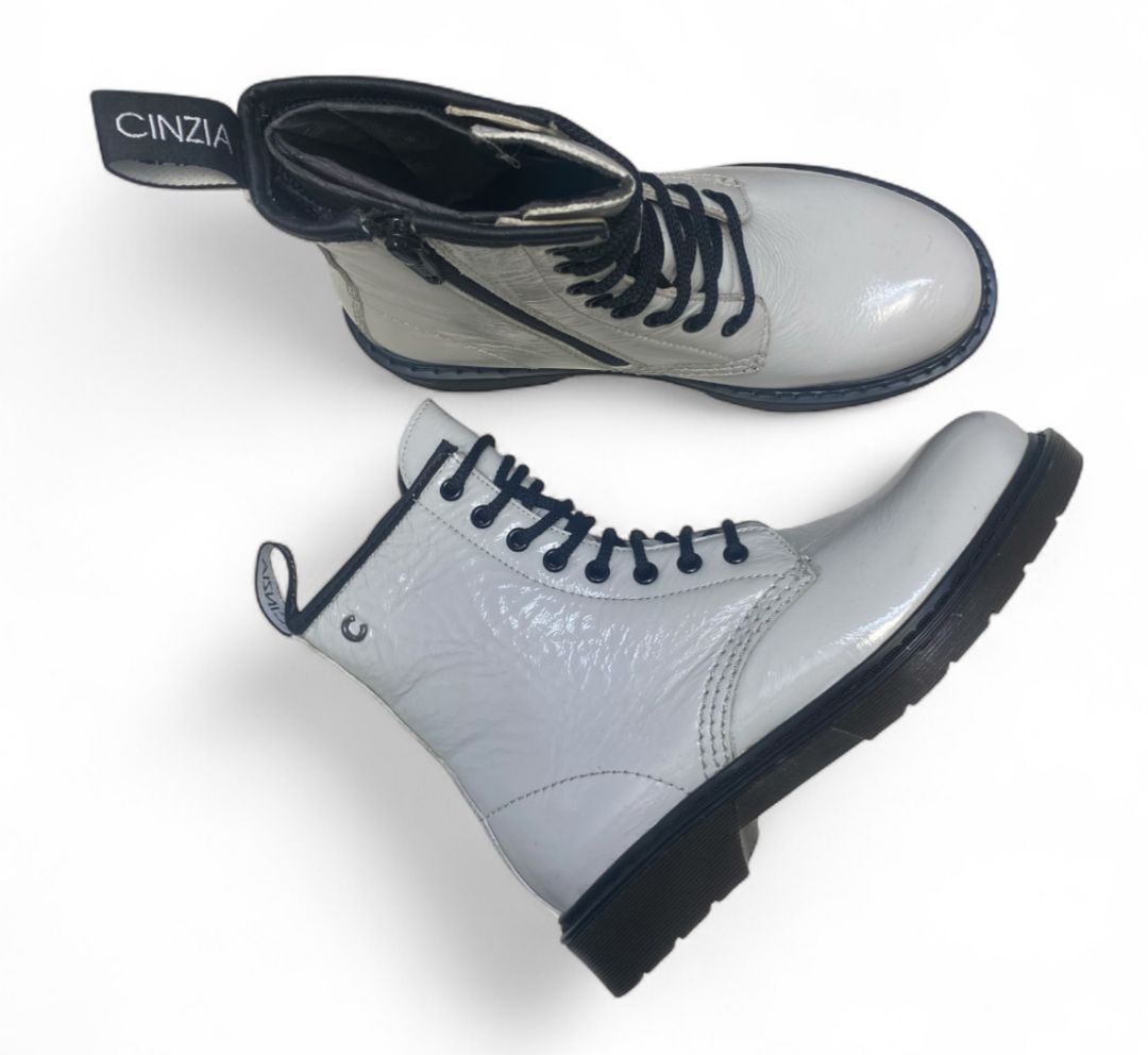 Anfibi Donna “Cinzia Soft ” IV14108-K 003 Pelle Avorio