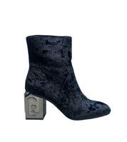 Stivaletti Donna "LIU.JO" Sara 01 Ankle Boot Velvet Nero