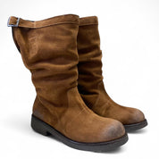 Stivaletti Donna “Bikkembergs” 20321 B Pelle Marrone