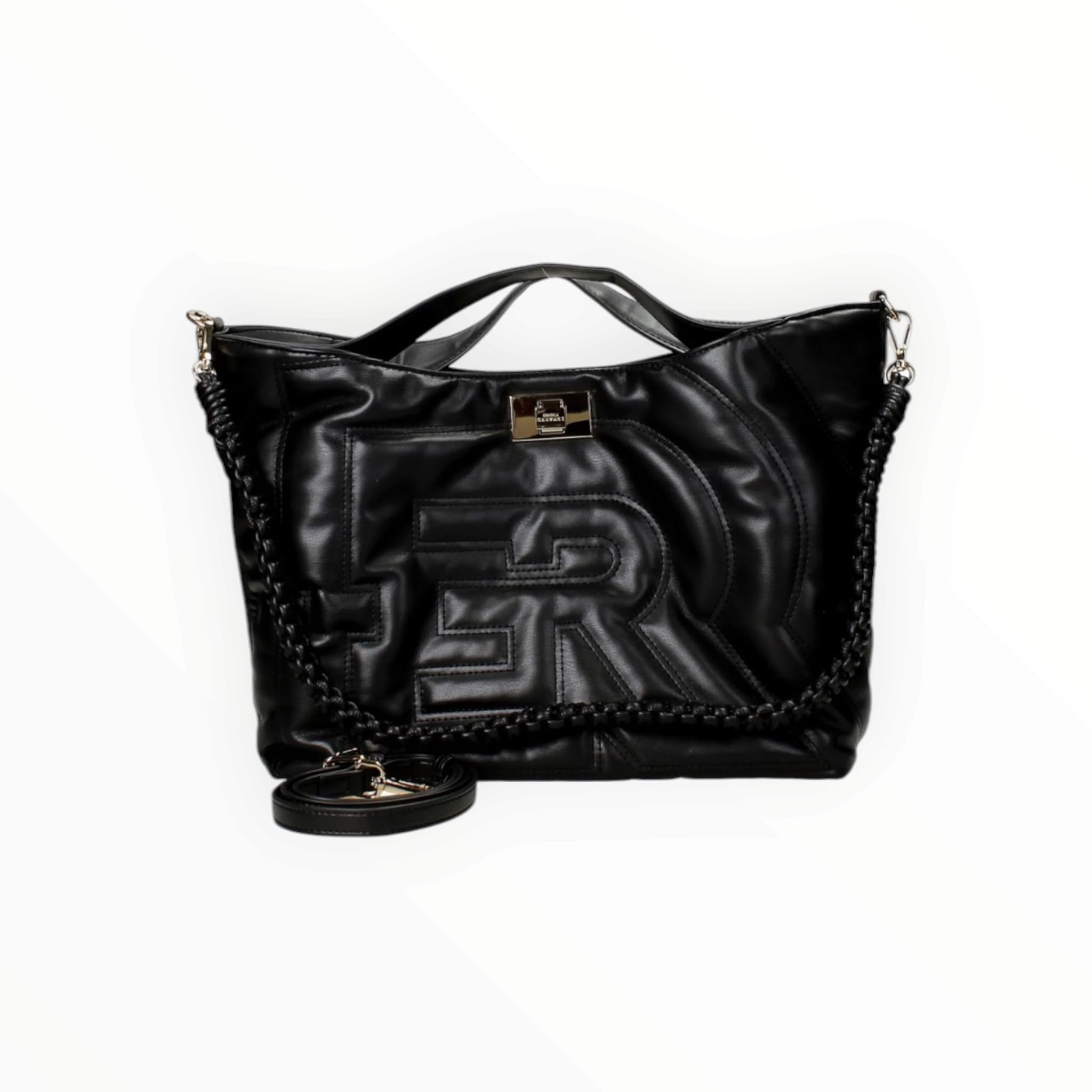 BORSA DONNA “ERMANNO SCERVINO FIRENZE” TOTE BAG LARGE RACHELE NERO