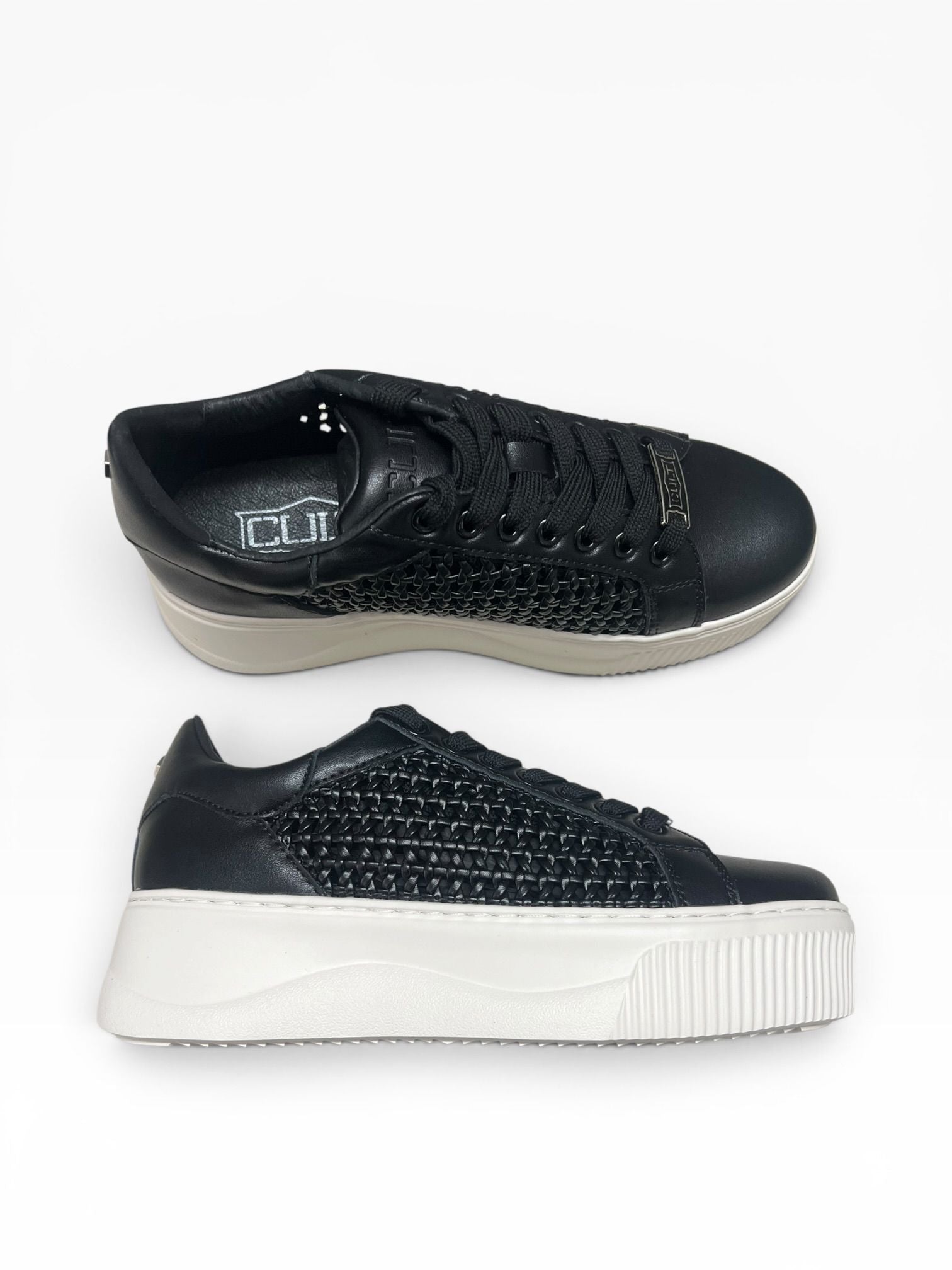 SNEAKERS DONNA “CULT” CLW423701 PERRY LOW PELLE NERO