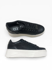 SNEAKERS DONNA “CULT” CLW423701 PERRY LOW PELLE NERO