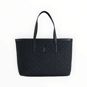 BORSA DONNA “ERMANNO SCERVINO FIRENZE”  TOTE TERRA STRAW NERO