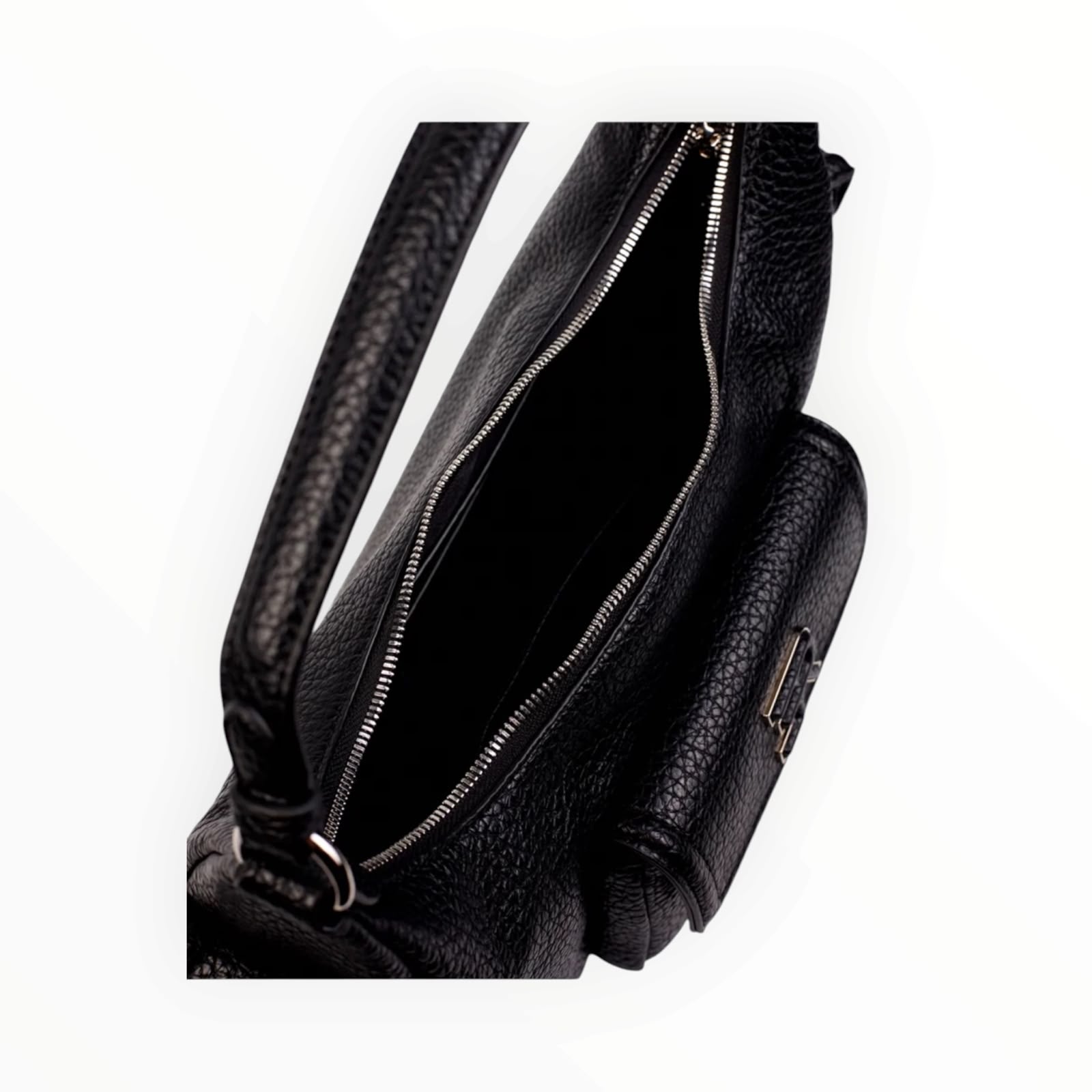 BORSA DONNA “ERMANNO SCERVINO FIRENZE” SMALL HOBO ANNA NERO