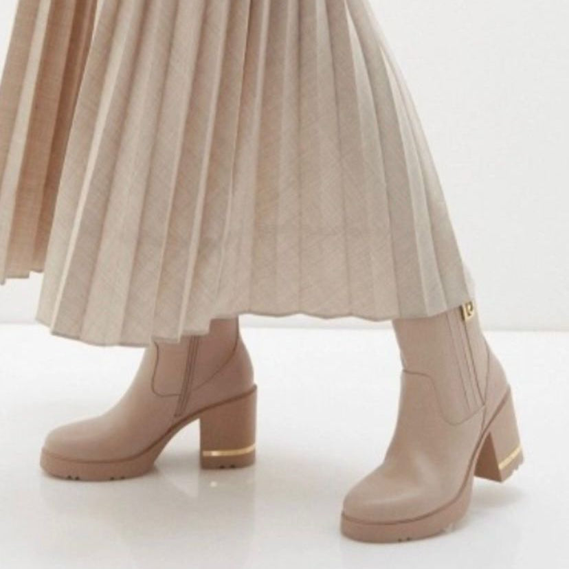 Stivaletti Donna "LIU.JO" Gloria 24 Ankle Boot Cream