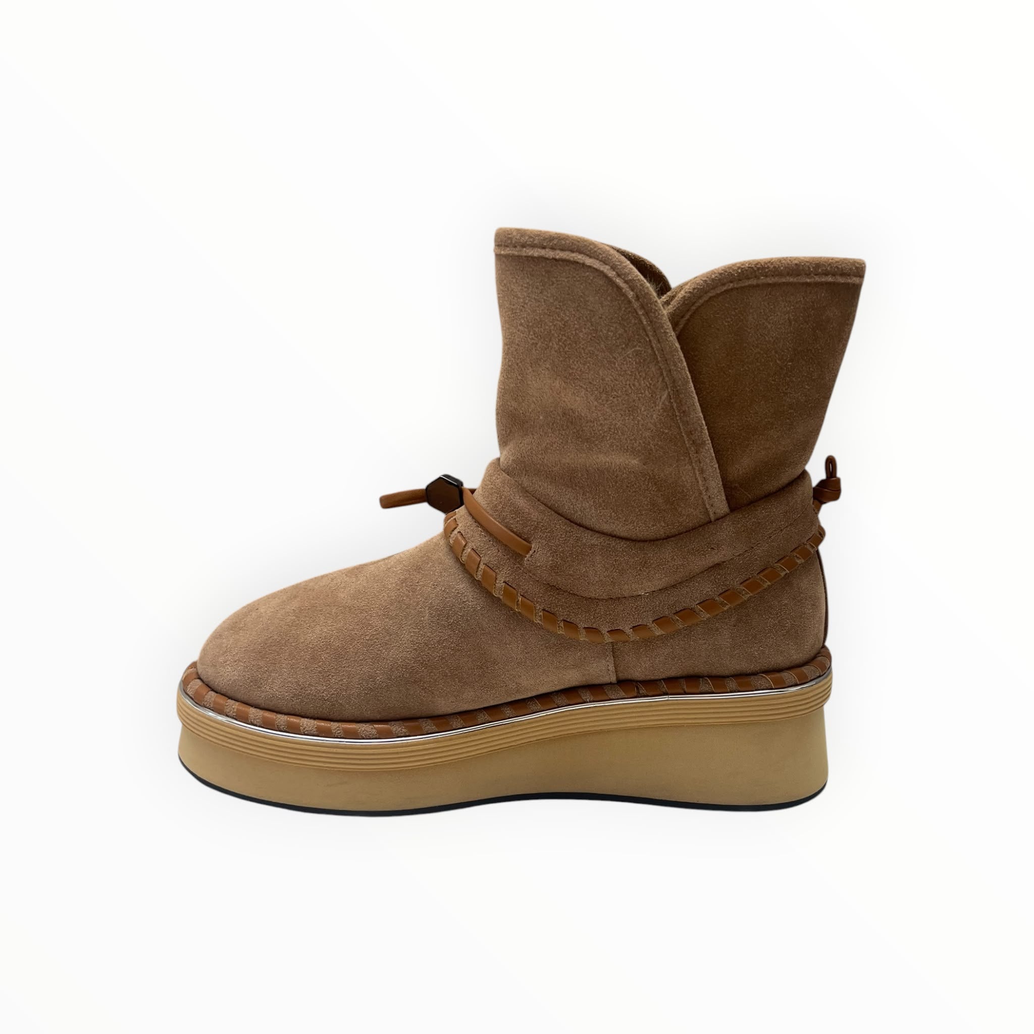 Stivaletti Donna “ELVIO ZAN" EC0304X Pelle Noccila