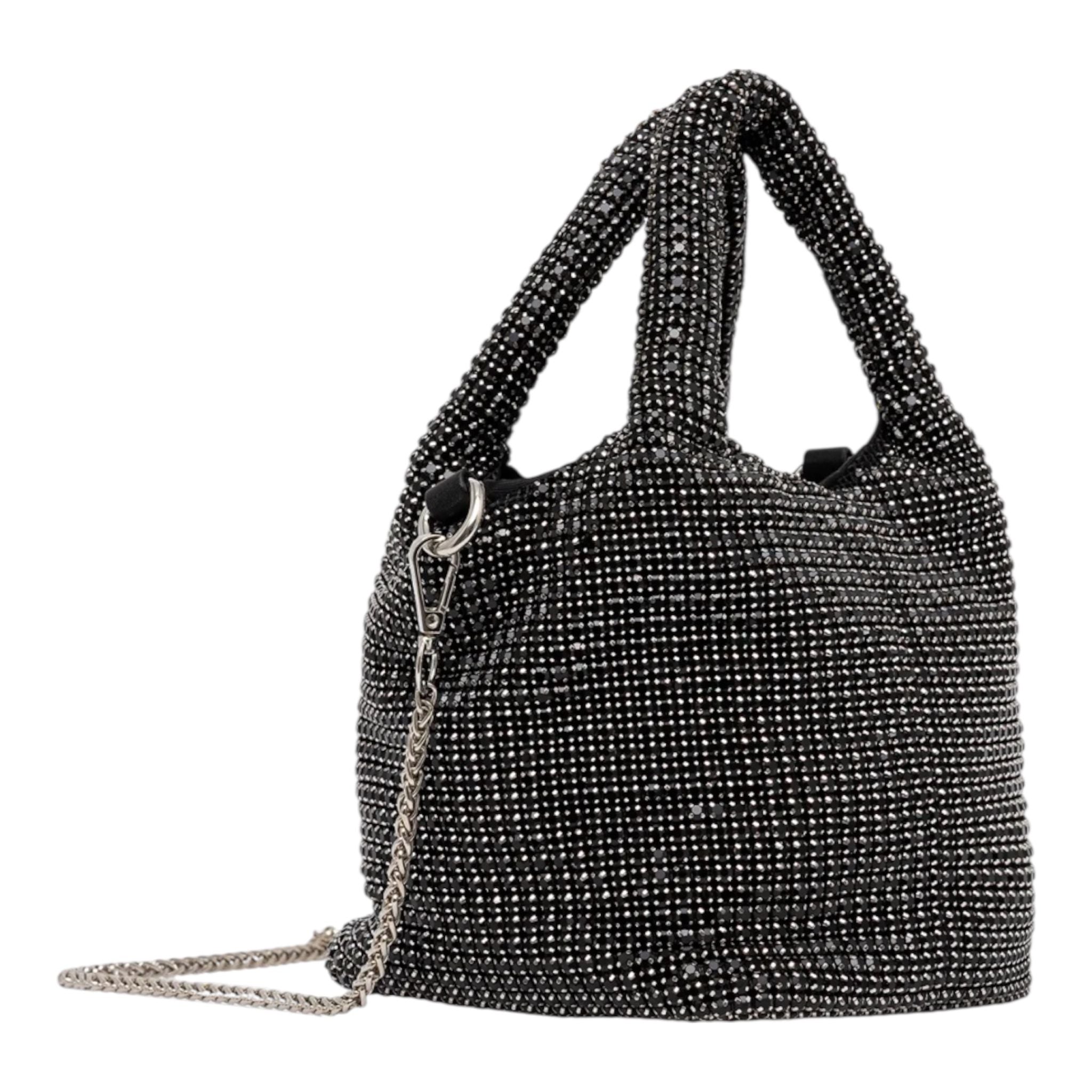 BORSA DONNA “MENBUR” 85541 0001  STRASS NERO