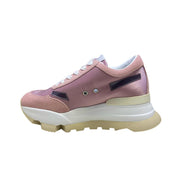 Sneakers Donna "RUCOLINE" AKI 317 Suede  Rosa