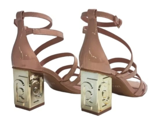 “LIU JO” SANDALI DONNA  VIOLET 01 VERNICE NUDE/BEIGE PRIMAVERA/ESTATE 2025