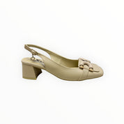 Dècollettè Chanel DONNA “BRACCIALINI” Slingback BA55 Beige