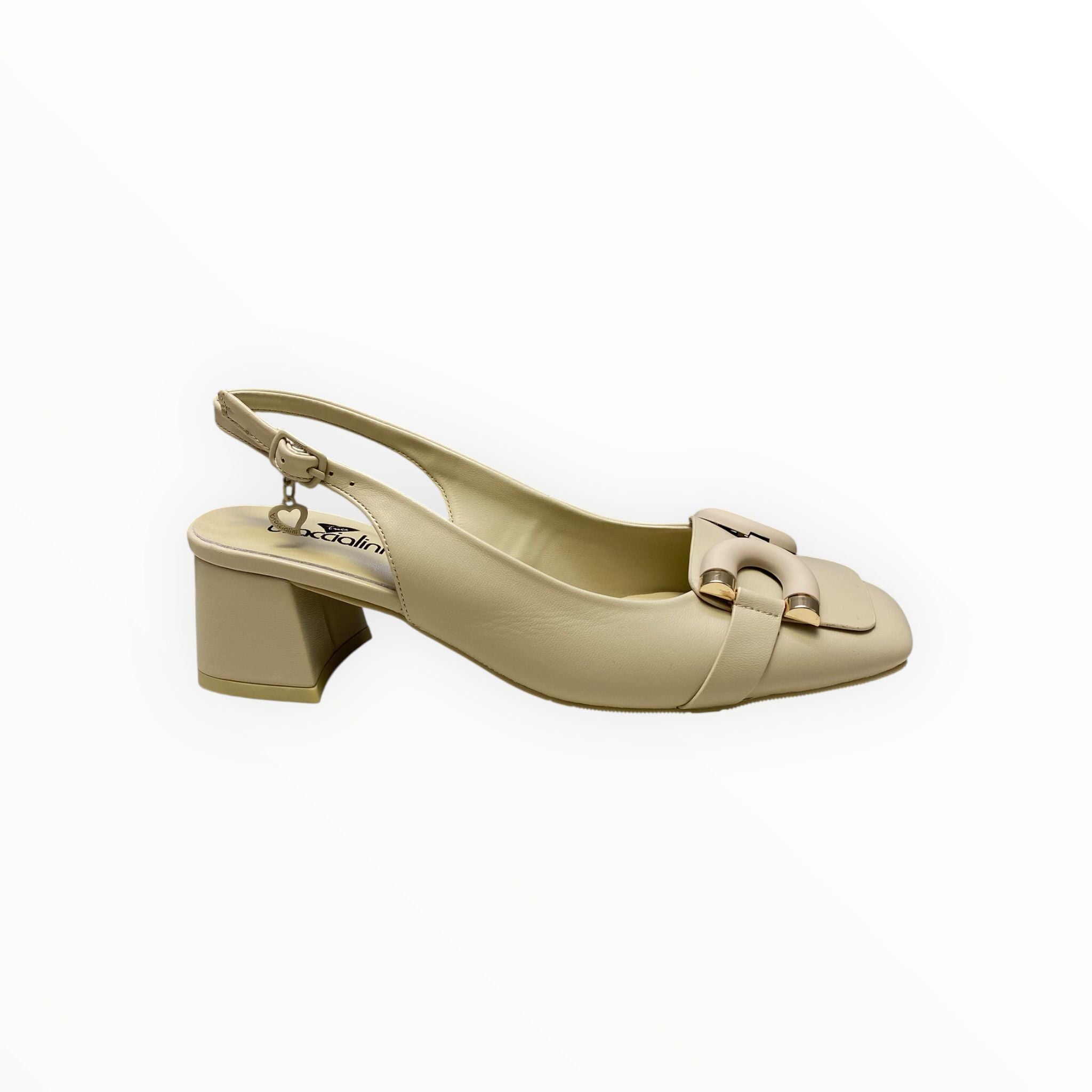 Dècollettè Chanel DONNA “BRACCIALINI” Slingback BA55 Beige