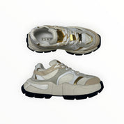 SNEAKERS DONNA “CULT” CLW445202 TAYLOR LOW PELLE BIANCO/BEIGE