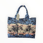 BORSA DONNA “ERMANNO SCERVINO FIRENZE” TOTE+POUCH KNIT PALMA MULTICOLOR