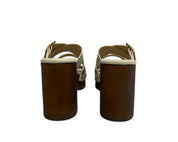 SANDALI DONNA “GATTINONI CIRCUS” FAYETTE16 PRIMAVERA ESTATE 2025 PELLE BEIGE