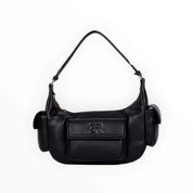 BORSA DONNA “ERMANNO SCERVINO FIRENZE” SMALL HOBO ANNA NERO
