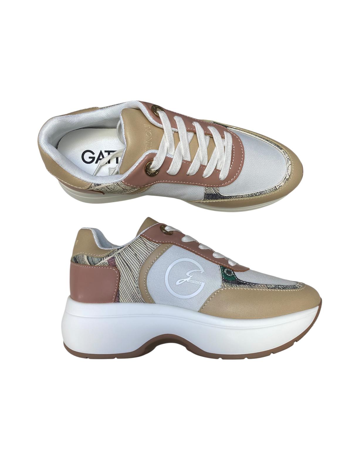 Sneakers Donna "GATTINONI CIRCUS" Dafne Tech Q871 Multicolor