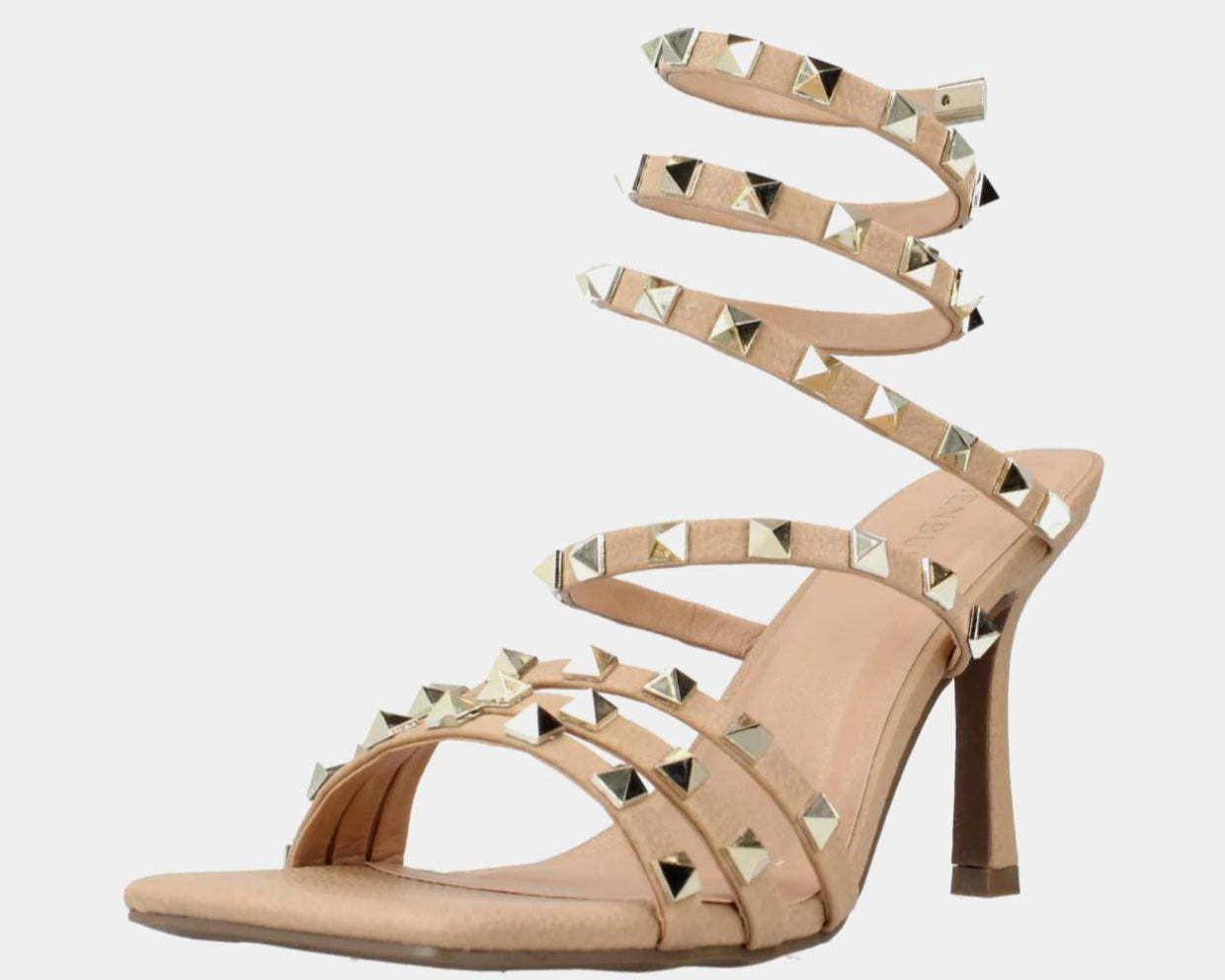 SANDALI BORCHIATI DONNA “MENBUR” 23791 CAMEL  PRIMAVERA/ESTATE 2025