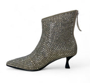Stivaletti Donna “APEPAZZA" F3SUSAN01/DIA Sibilla Taupe Strass