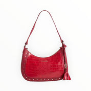 BORSA DONNA “LIU JO”OF1076 E0084 S HOBO  ROSSO