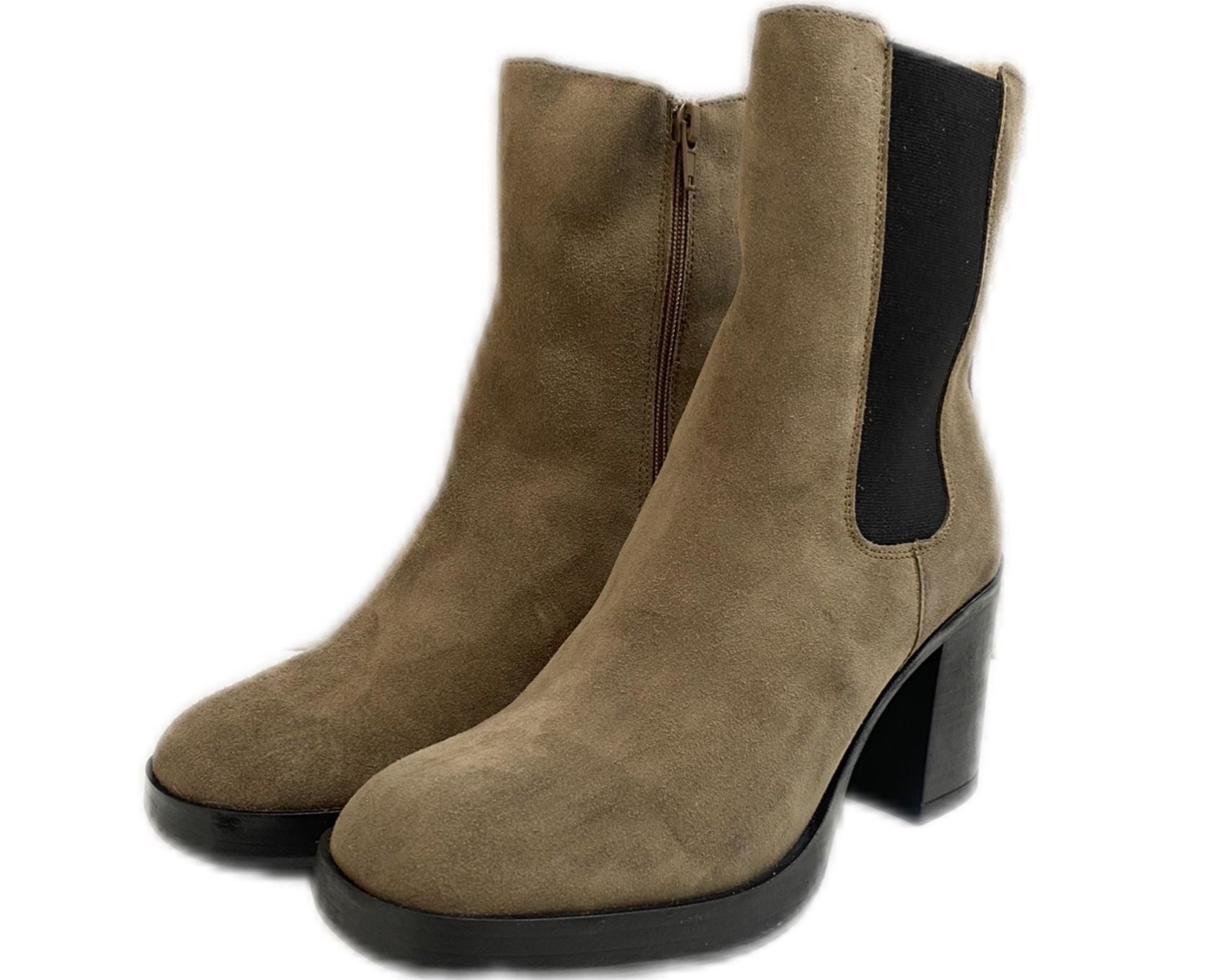 Stivaletti Beatles Donna “PREGUNTA” Autunno/Inverno 2024-25 Camoscio Taupe
