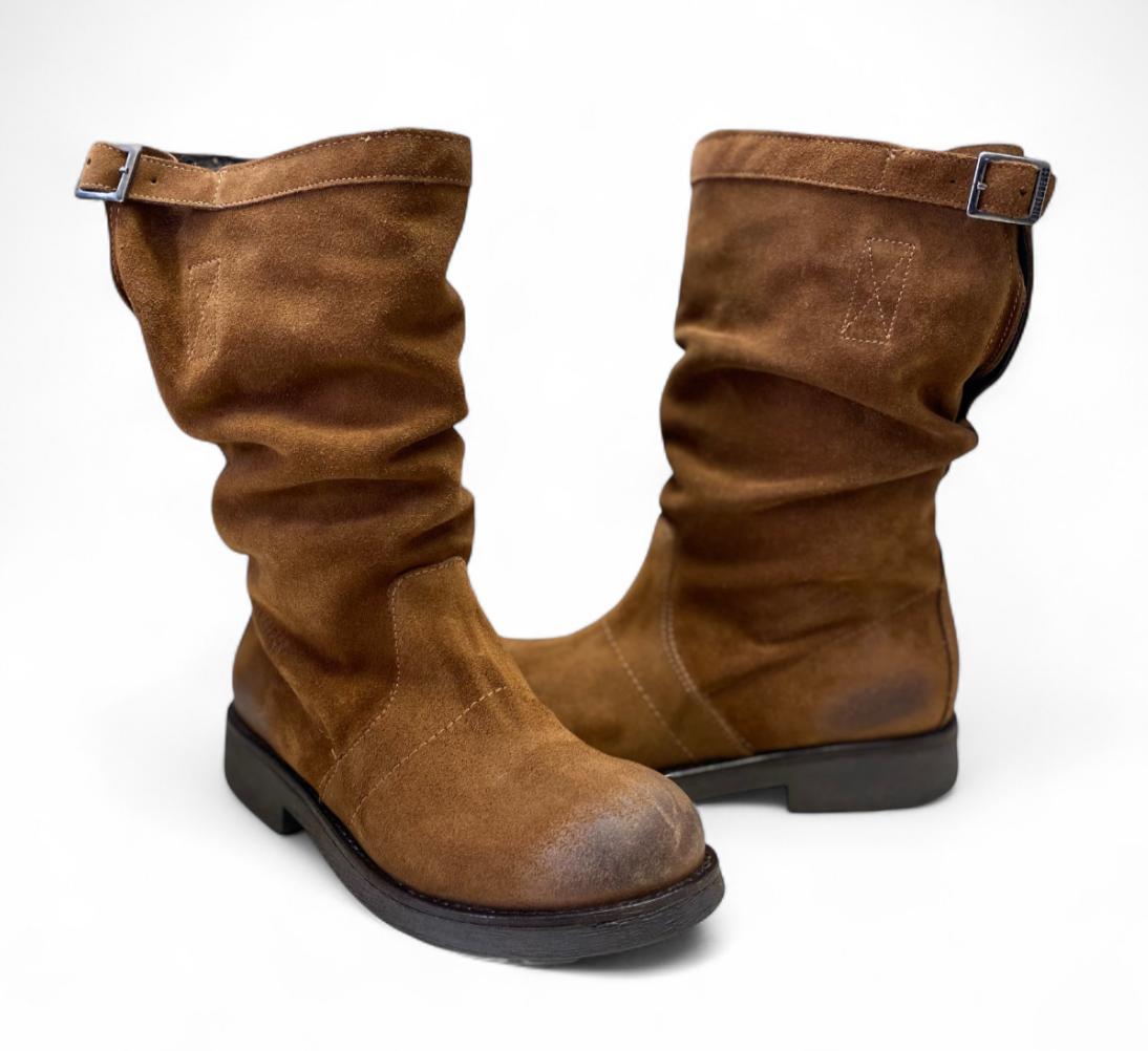 Stivaletti Donna “Bikkembergs” 20321 B Pelle Marrone