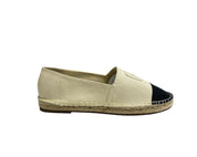 ESPADRILLAS DONNA “GAeLLE” PRIMAVERA ESTATE 2025 BEIGE/NERO  0042