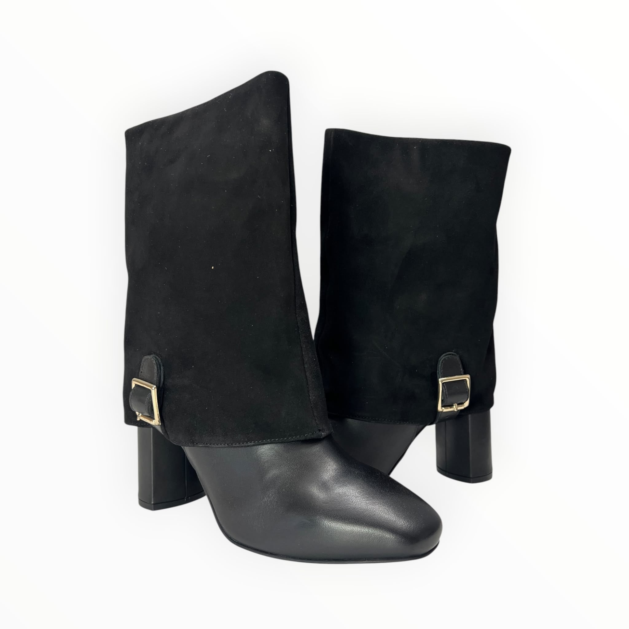 Stivaletti Donna "CAFè NOIR" C1 LB4403 Pelle Nero