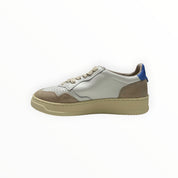 SNEAKERS DONNA “AUTRY” MEDALIST AULW LS55 PELLE BIANCO/LAVAGNA