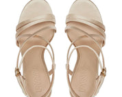 SANDALI DONNA “PINKO” SUNNY 03 C40 RASO CHAMPAGNE