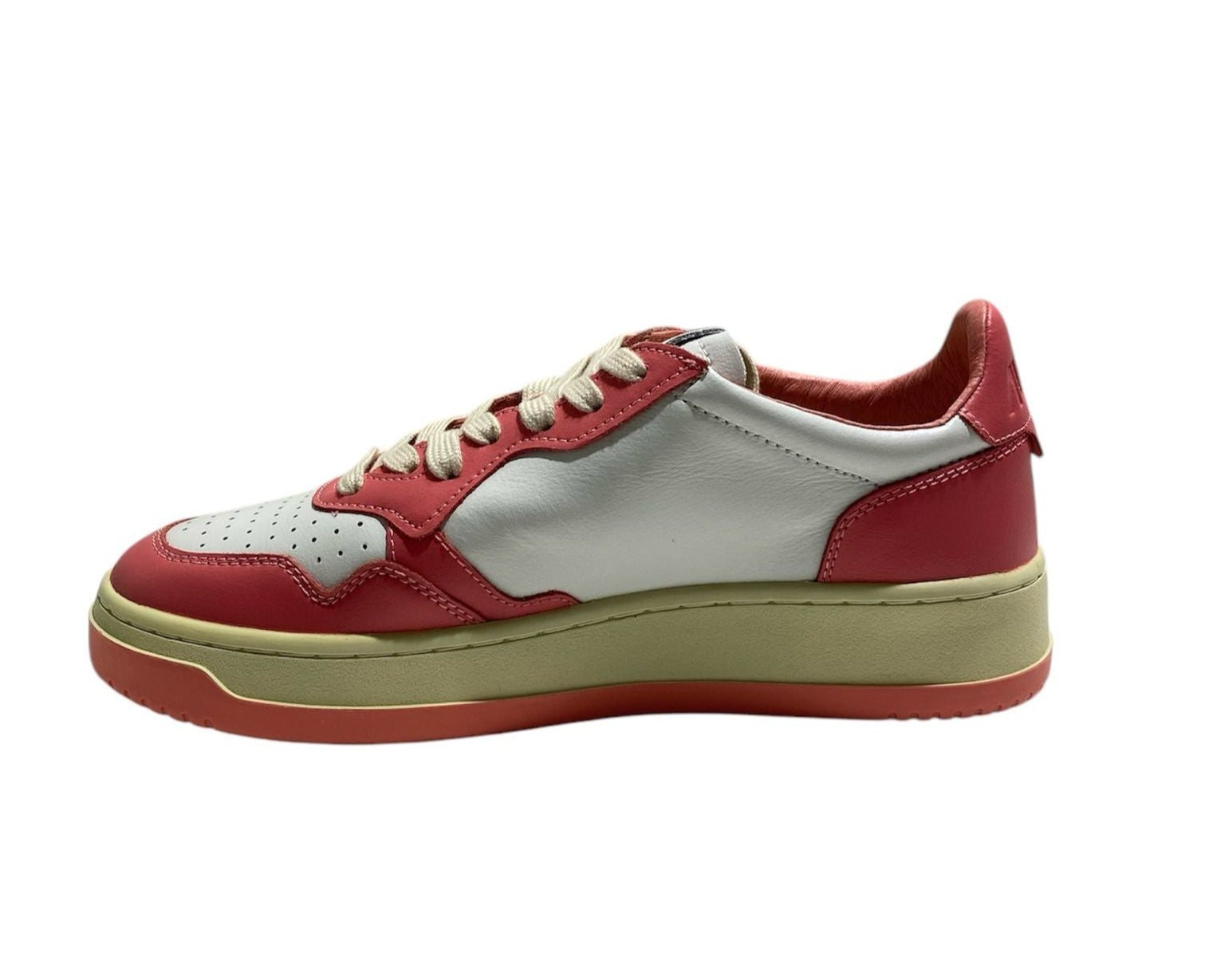 SNEAKERS DONNA “AUTRY” MEDALIST AULW WB22 PELLE BIANCO/ARAGOSTA