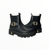 Stivaletti Beatels  Donna “PATRIZIA PEPE" PPJ965 Pelle Nero