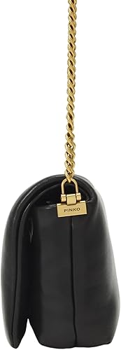 BORSA DONNA “PINKO ” LOVE CLICK PUFF BABY SHEEP  NAPPA TRAPUNTATA NERO