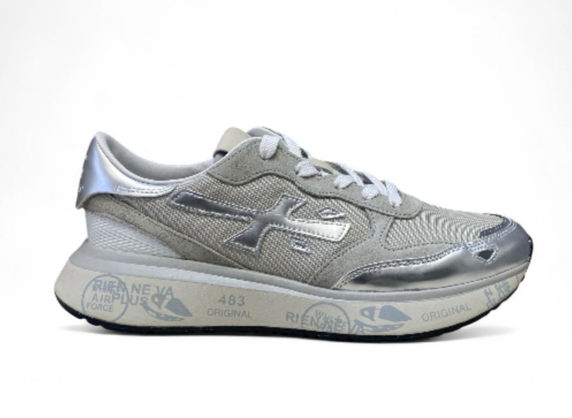Sneakers Donna "PREMIATA" Lauryn 7482 Grigio/Argento