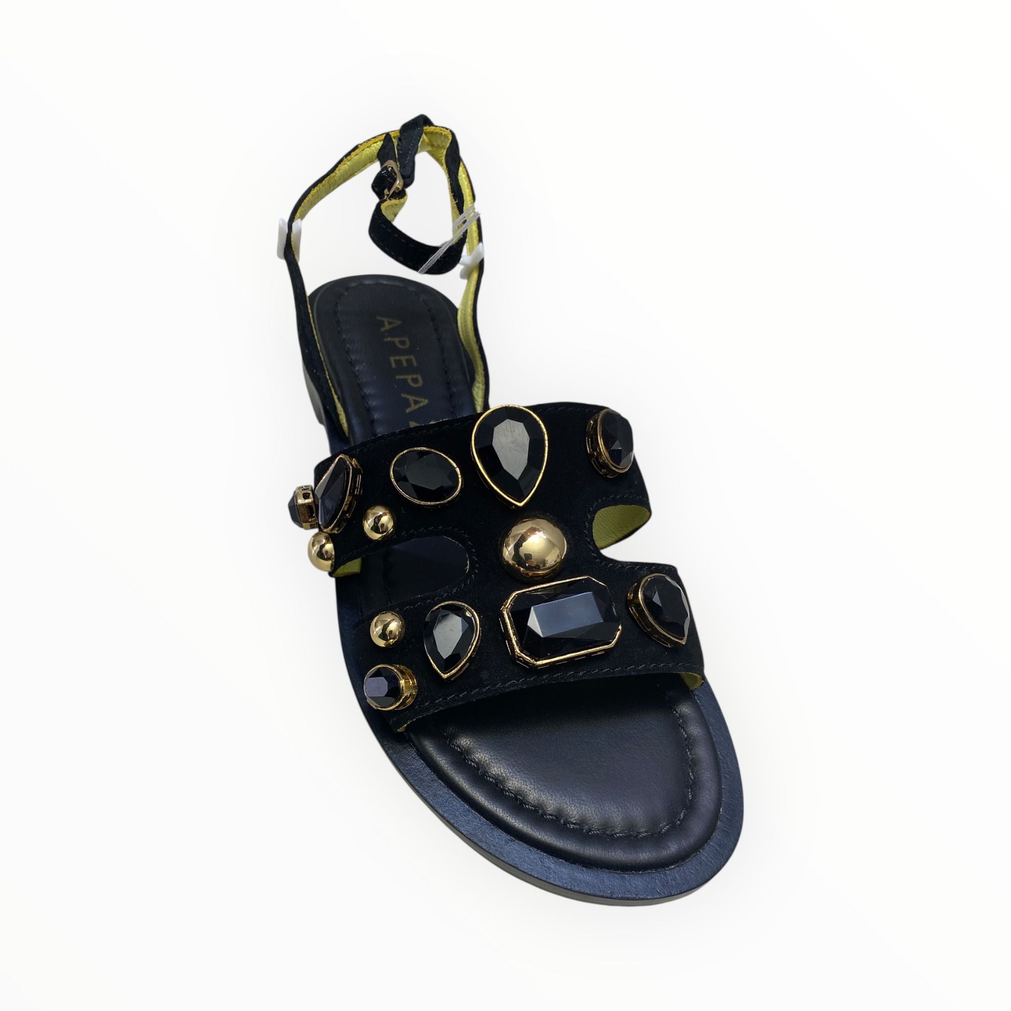 Sandali Donna “APEPAZZA” FLAMINIA S5FLAT07/STO Nero